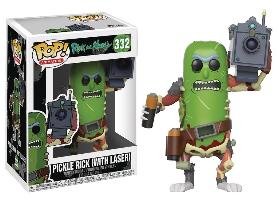Funko POP! Animation, figurka kolekcjonerska, Rick & Morty, Pickle Rick with Laser, 332 Funko POP!