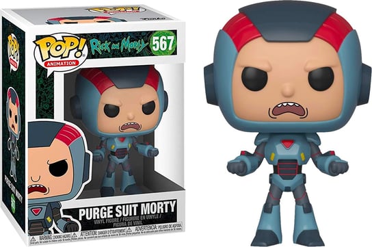 Funko POP! Animation, figurka kolekcjonerska, Rick&Morty, Purge Suit Morty, 567 Funko POP!