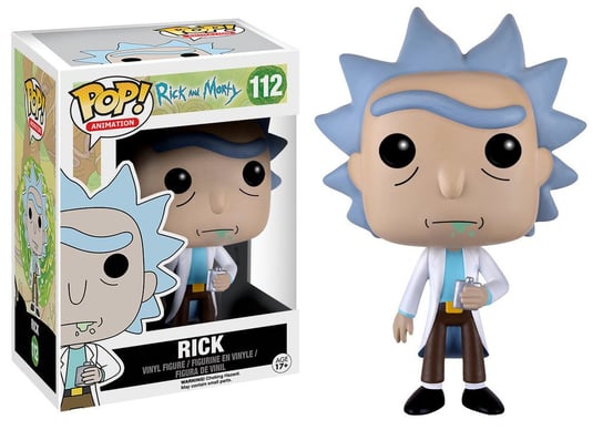 Funko POP! Animation, figurka kolekcjonerska, Rick&Morty, Rick, 112 Funko POP!