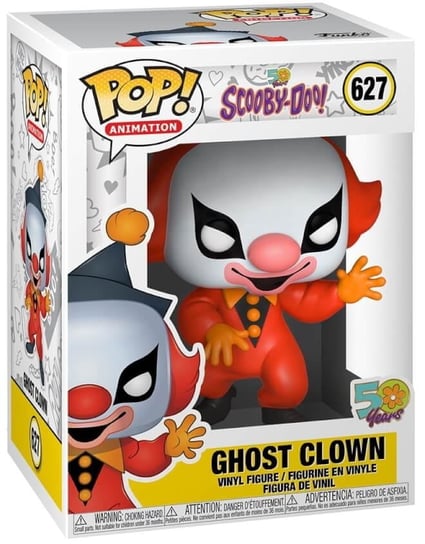 Funko POP! Animation, figurka kolekcjonerska, Scooby Doo!, Ghost Clown, 627 Funko POP!
