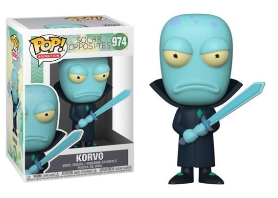 Funko POP! Animation, figurka kolekcjonerska, Solar Opposites, Korvo, 974 Funko POP!