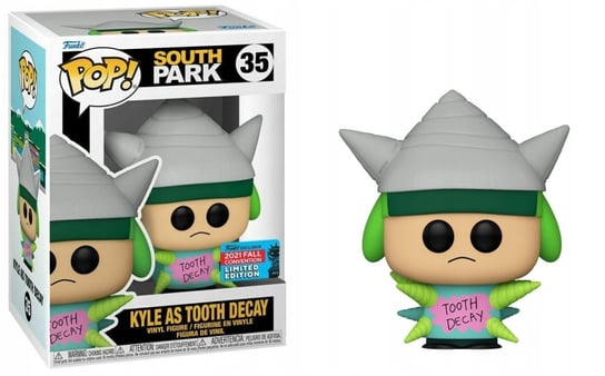 funko pop! animation: south park kyle as tooth decay metallic excl Funko