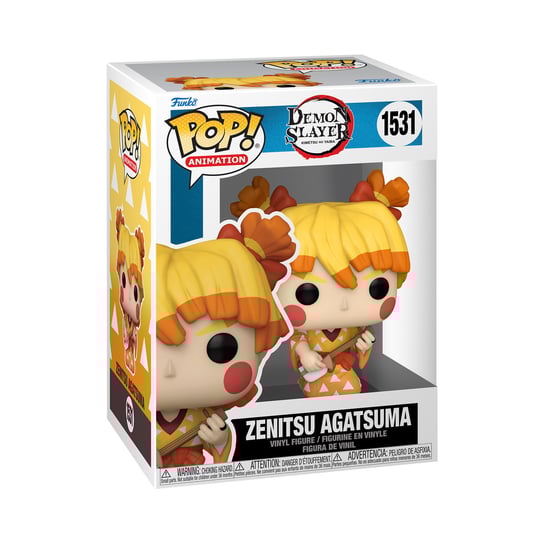 Funko POP! Anime, figurka kolekcjonerska, Demon Slayer, Zenitsu Agatsuma, 1531 Funko POP!