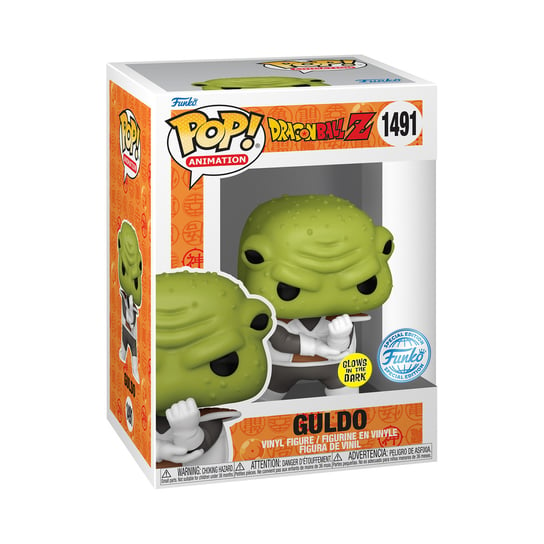 Funko POP! Anime, figurka kolekcjonerska, Dragonaball, Guldo, Glow, 1491 Funko POP!