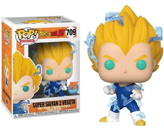 Funko POP! Anime, figurka kolekcjonerska, Dragonball Z, Super Saiyan 2 Vegeta, 709 Funko POP!