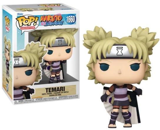 Funko POP! Anime, figurka kolekcjonerska, Naruto, Temari, 1660 Funko POP!