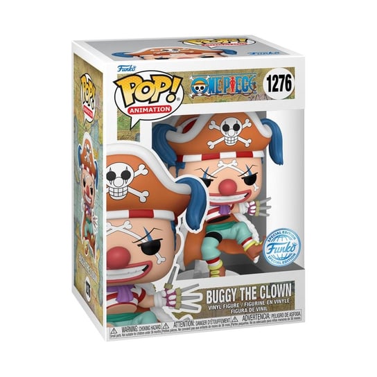 Funko POP! Anime, figurka kolekcjonerska, One Piece, Buggy The Clown, 1276 Funko POP!