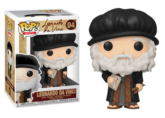 Funko POP! Artists, figurka kolekcjonerska, Leonardo DaVinci, 04 Funko POP!