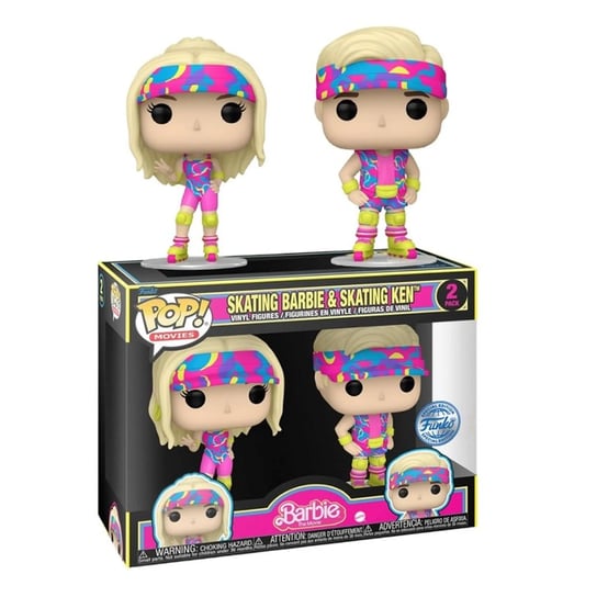 Funko POP! Barbie The Movie - Skating Barbie & Skating Ken 2-Pack Inna marka