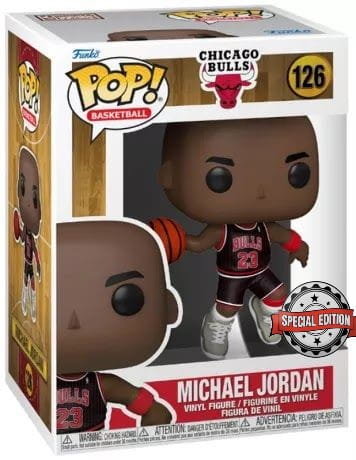 Funko POP! Basketball, figurka kolekcjonerska, Bulls, Michael Jordan, 126 Funko POP!