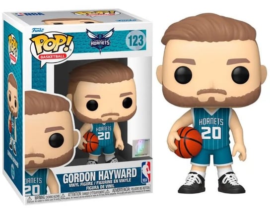 Funko POP! Basketball, figurka kolekcjonerska, Hornets, Gordon Hayward, 123 Funko POP!