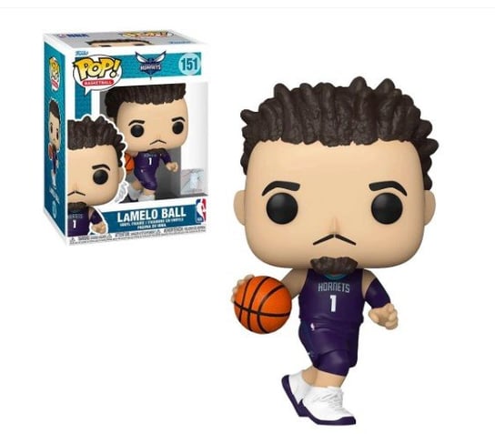 Funko POP! Basketball, figurka kolekcjonerska, Hornets, LaMelo Ball, 151 Funko POP!