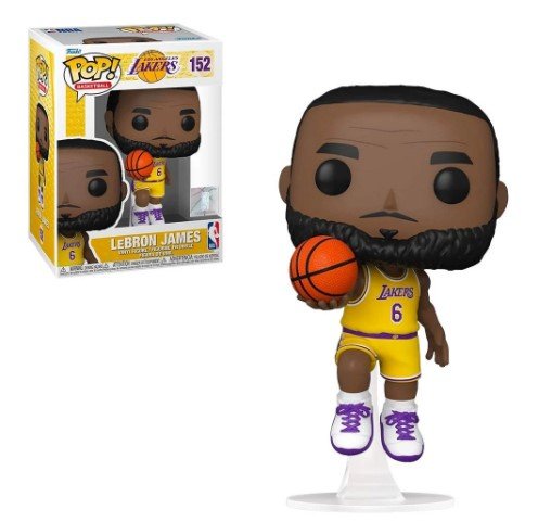 Funko POP! Basketball, figurka kolekcjonerska, Lakers, LeBron James, 152 Funko POP!