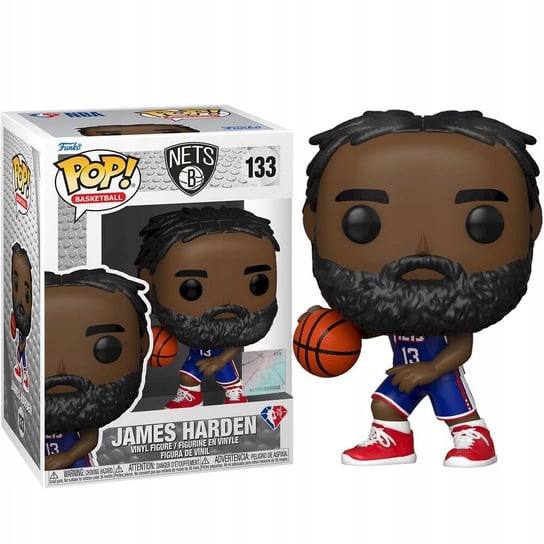 Funko POP! Basketball, figurka kolekcjonerska, NBA, James Harden, 133 Funko POP!