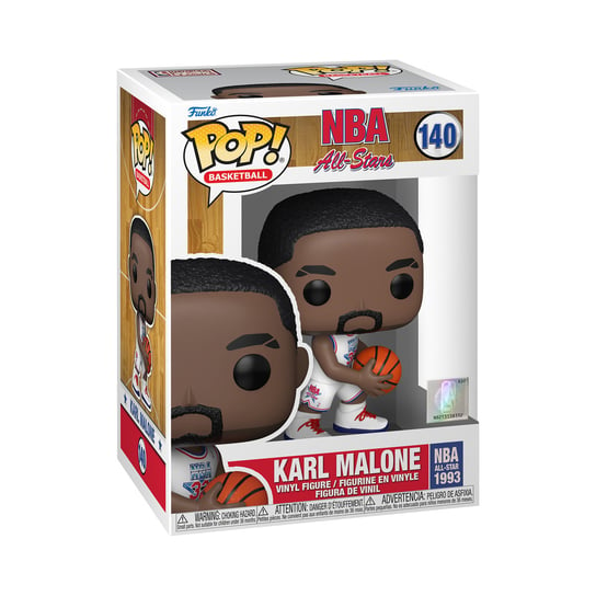 Funko POP! Basketball, figurka kolekcjonerska, NBA, Karl Malone, 140 Funko POP!