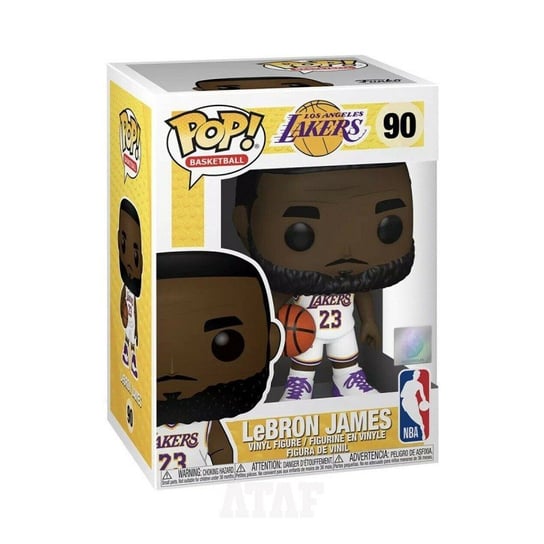 Funko POP! Basketball, figurka kolekcjonerska, NBA, LeBron James, 90 Funko POP!