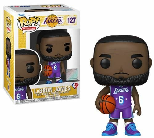 Funko POP! Basketball, figurka kolekcjonerska, NBA, LeBron James Yellow Jersey, 127 Funko POP!