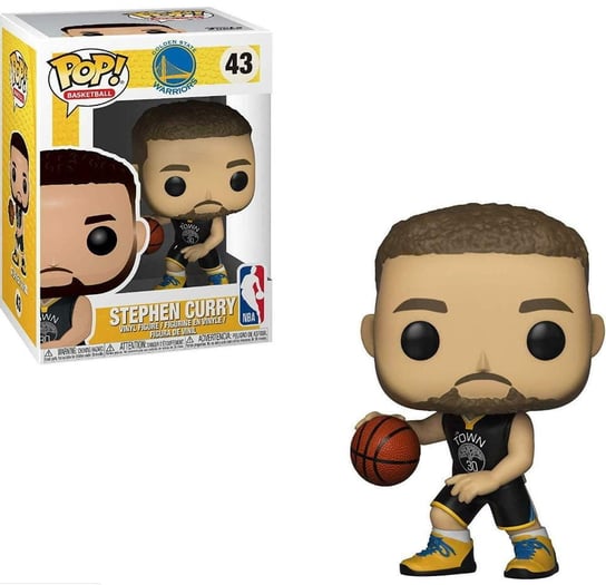 Funko POP! Basketball, figurka kolekcjonerska, NBA, Stephen Curry, 43 Funko POP!