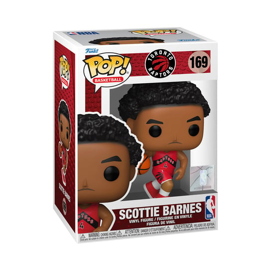 Funko POP! Basketball, figurka kolekcjonerska, Toronto Raptors, Scottie Barnes, 169 Funko POP!