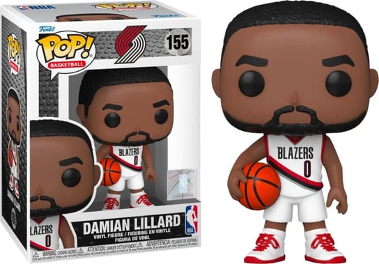 Funko POP! Basketball, figurka kolekcjonerska, Trailblazers, Damian Lillard, 155 Funko POP!