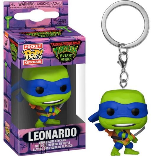 Funko Pop, Brelok Keychain TMNT Leonardo Funko POP!