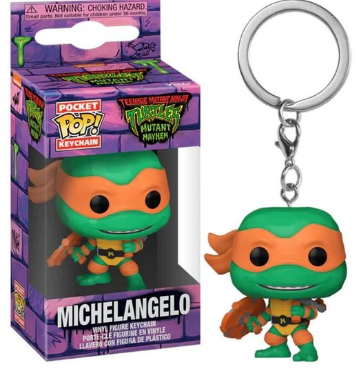 Funko Pop, Brelok TMNT Michelangelo Funko POP!