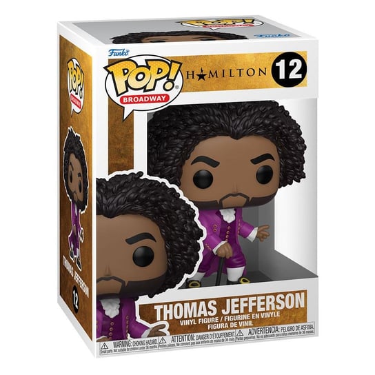 Funko POP! Broadway, figurka kolekcjonerska, Hamilton, Thomas Jefferson, 12 Funko POP!