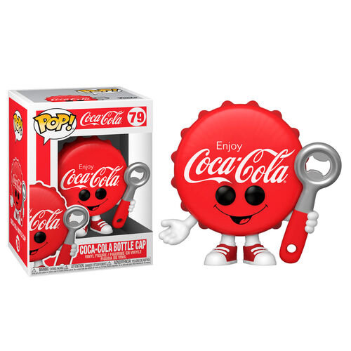 Funko POP! Coca-Cola, figurka kolekcjonerska, Cola Bottle Cap, 79 Funko POP!