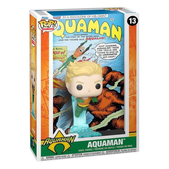 Funko POP! Comic Covers, figurka kolekcjonerska, DC- Aquaman, 13 Funko POP!