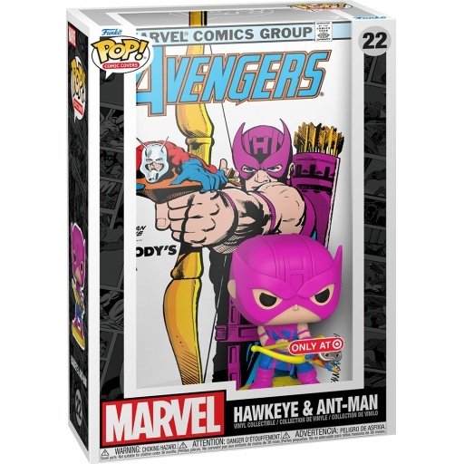 Funko POP! Comic Covers, figurka kolekcjonerska, Marvel, Hawkeye&Anty-man, 22 Funko POP!