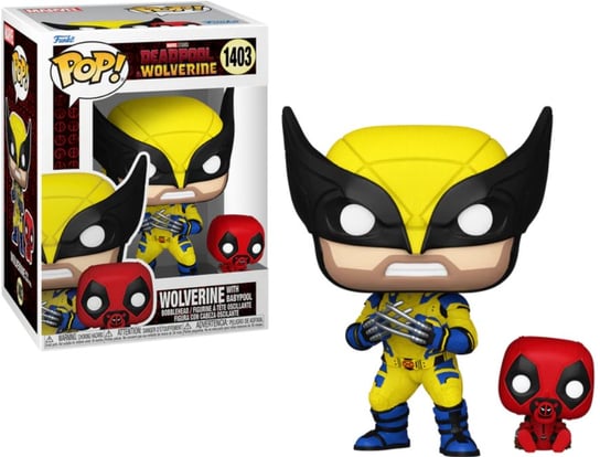 funko pop! deadpool 3 & buddy 1403 wolverine with babypool Funko POP !