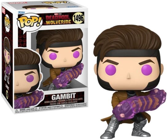 funko pop! deadpool & wolverine marvel 1496 gambit Inna marka