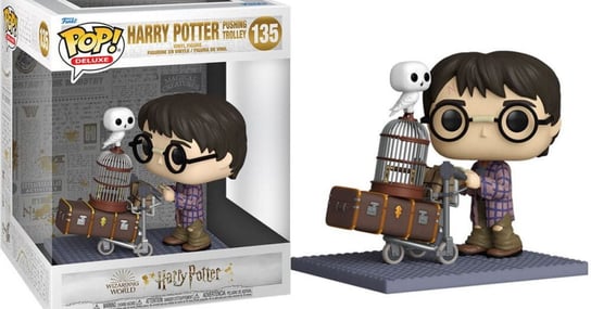 Funko POP! Deluxe, figurka kolekcjonerska, Harry Potter, Pushing Trolley, 135 Funko POP!