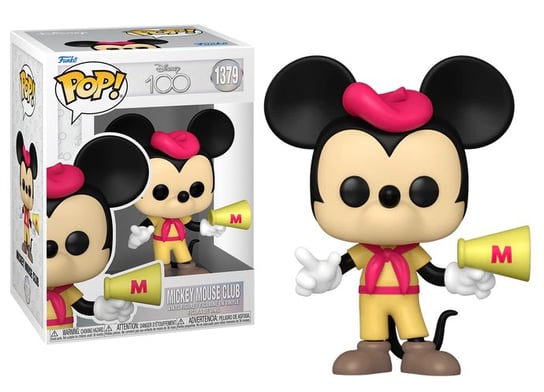 Funko POP! Disney 100, figurka kolekcjonerska, Mickey Mouse Club, 1379 Funko POP!