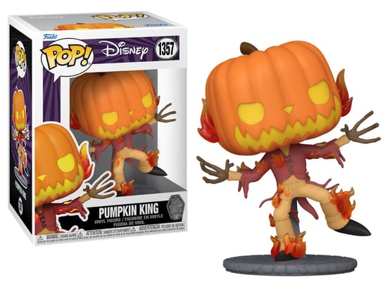 Funko POP! Disney, figurka kolecjonerska, Pumpkin king, 1357 Funko