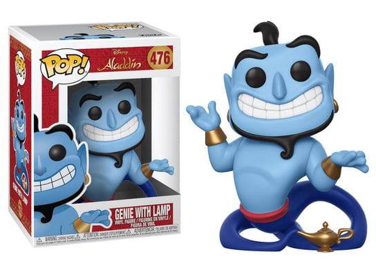 Funko POP! Disney, figurka kolekcjonerska, Aladdin, Genie With Lamp, 476 Funko POP!