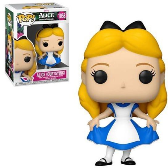 Funko POP! Disney, figurka kolekcjonerska, Alice in Wonderland, Alice (Curtsying), 1058 Funko POP!