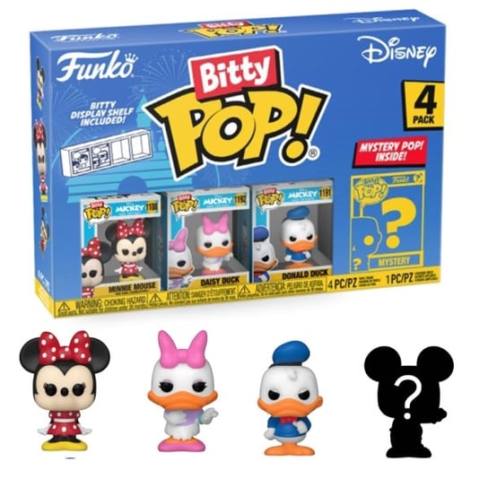 Funko POP!, Disney, figurka kolekcjonerska, Bitty POP!: Disney - Minnie 4PK Funko POP!