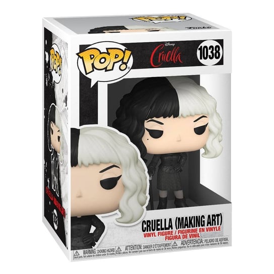 Funko POP! Disney, figurka kolekcjonerska, Cruella, Cruella (Making Art), 1038 Funko POP!