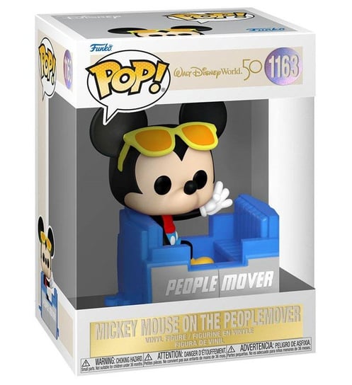 Funko POP! Disney, figurka kolekcjonerska, Disney 50th, Mickey Mouse On The Peoplemover, 1163 Funko POP!