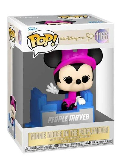 Funko POP! Disney, figurka kolekcjonerska, Disney 50th, Minnie Mouse on The Peoplemover, 1166 Funko POP!