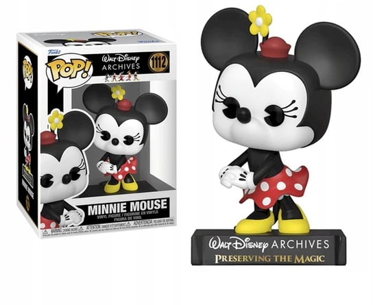 Funko POP! Disney, figurka kolekcjonerska, Disney Archives, Minnie Mouse, 1112 Funko POP!