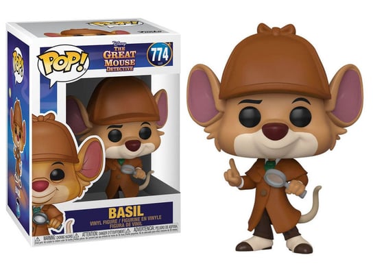 Funko POP! Disney, figurka kolekcjonerska, Great Mouse, Basil, 774 Funko POP!