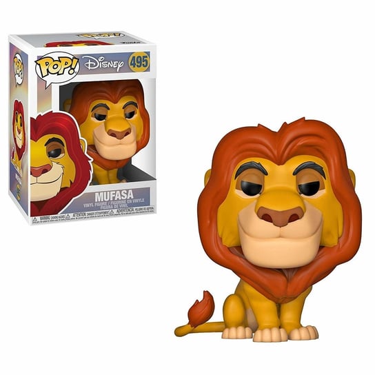 Funko POP! Disney, figurka kolekcjonerska, Lion King, Mufasa, 495 Funko POP!