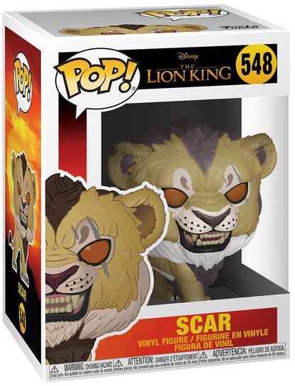 Funko POP! Disney, figurka kolekcjonerska, Lion King, Scar, 548 Funko POP!