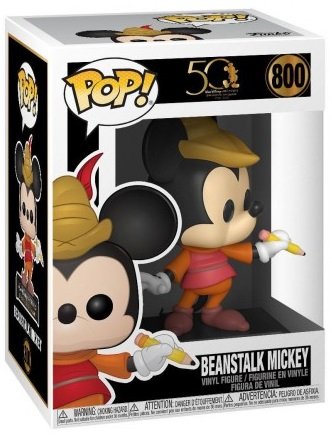 Funko POP! Disney, figurka kolekcjonerska, Mickey Archives, Beanstalk Mickey, 800 Funko POP!