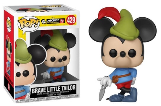 Funko POP! Disney, figurka kolekcjonerska, Mickey's 90th, Brave Little Tailor, 429 Funko POP!