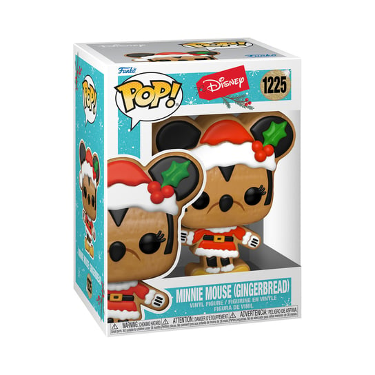 Funko POP! Disney, figurka kolekcjonerska, Minnie Mouse (Gingerbread), 1225 Funko POP!