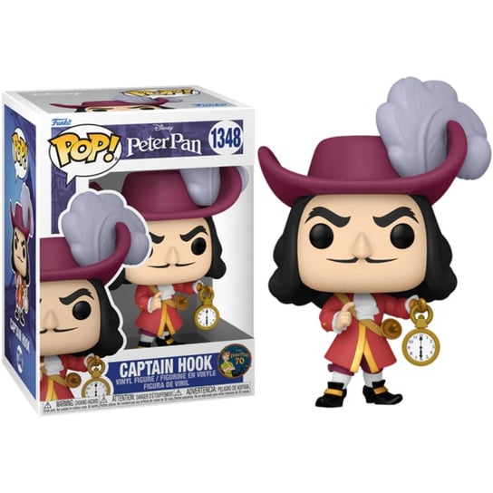 Funko POP! Disney, figurka kolekcjonerska, Peter Pan, Captain Hook, 1348 Funko POP!