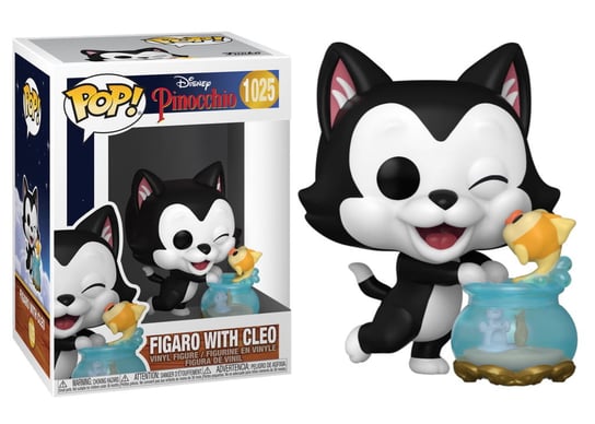 Funko POP! Disney, figurka kolekcjonerska, Pinokio, Figaro With Cleo, 1025 Funko POP!